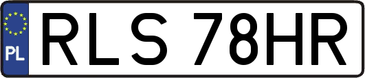 RLS78HR