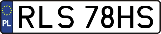 RLS78HS