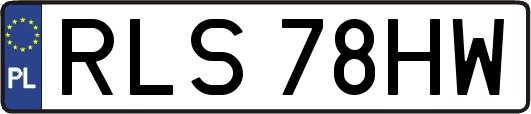 RLS78HW