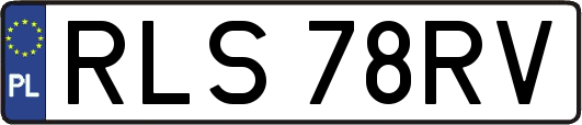 RLS78RV
