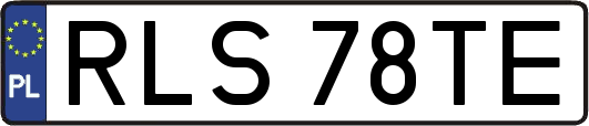 RLS78TE