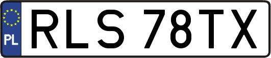 RLS78TX