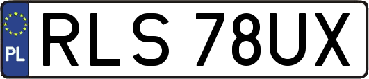 RLS78UX