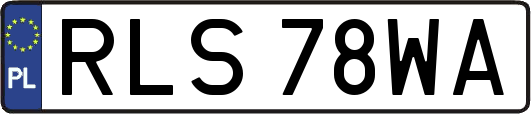 RLS78WA
