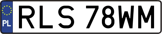 RLS78WM