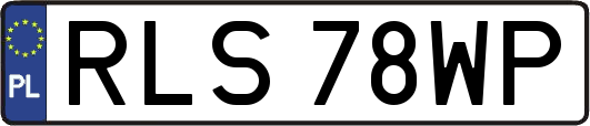 RLS78WP