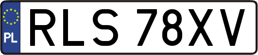 RLS78XV