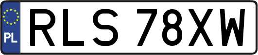 RLS78XW