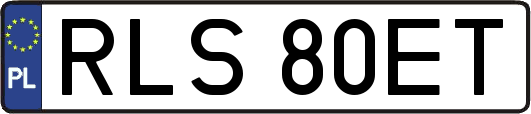 RLS80ET