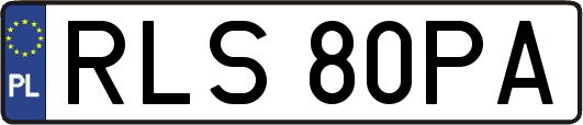 RLS80PA