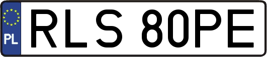 RLS80PE