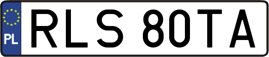 RLS80TA