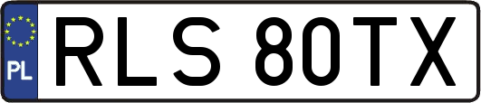 RLS80TX