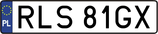 RLS81GX