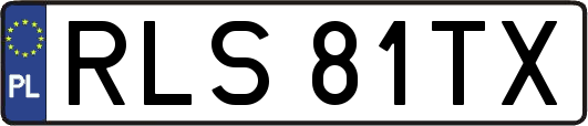 RLS81TX