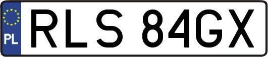 RLS84GX