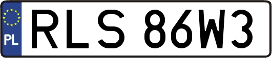 RLS86W3