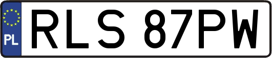 RLS87PW