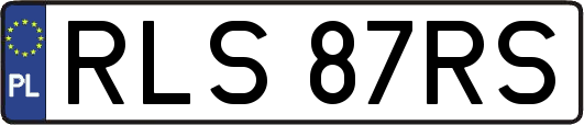 RLS87RS
