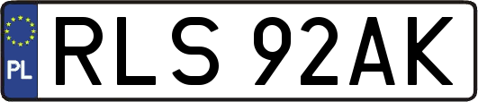 RLS92AK