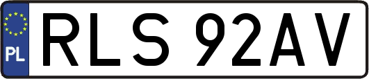 RLS92AV