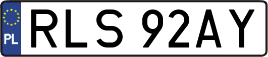 RLS92AY