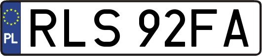 RLS92FA