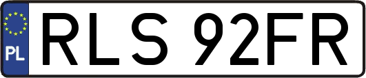 RLS92FR