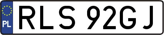 RLS92GJ