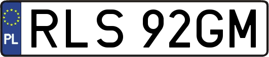 RLS92GM