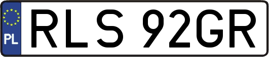 RLS92GR