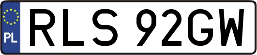 RLS92GW