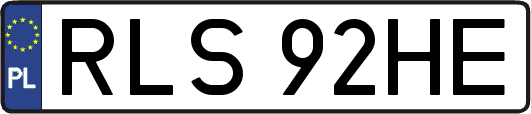 RLS92HE