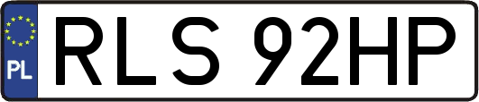 RLS92HP