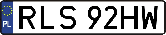 RLS92HW