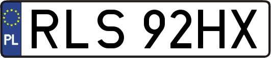RLS92HX
