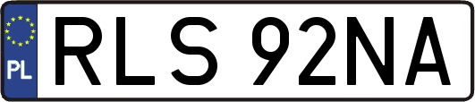 RLS92NA