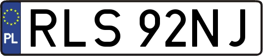 RLS92NJ