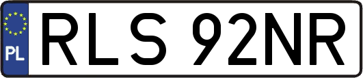 RLS92NR