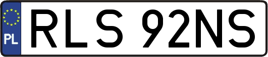 RLS92NS