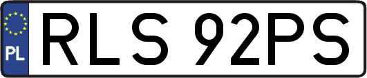 RLS92PS