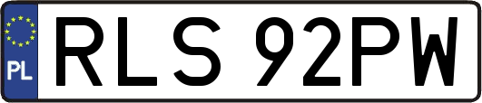 RLS92PW