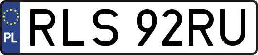 RLS92RU