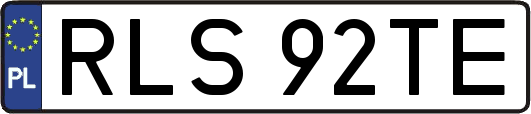 RLS92TE