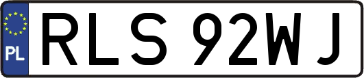 RLS92WJ