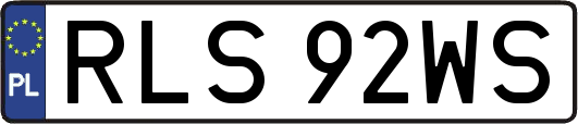 RLS92WS