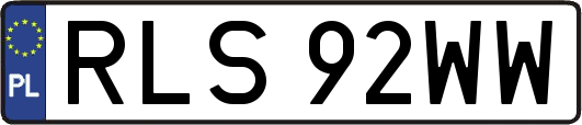 RLS92WW
