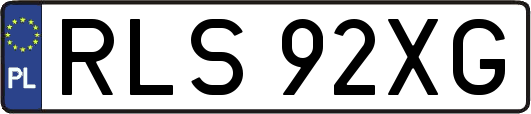 RLS92XG