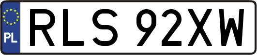 RLS92XW