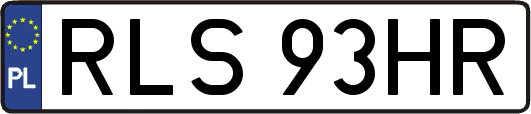 RLS93HR